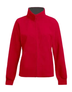 E7985 Promodoro Damen Doppelseitige Fleece Jacke