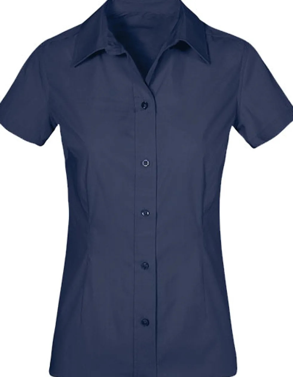E6305 Promodoro Damen Poplin Bluse Kurzarm
