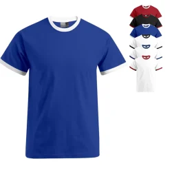 E3070 Promodoro Herren Kontrast T-Shirt kurzarm