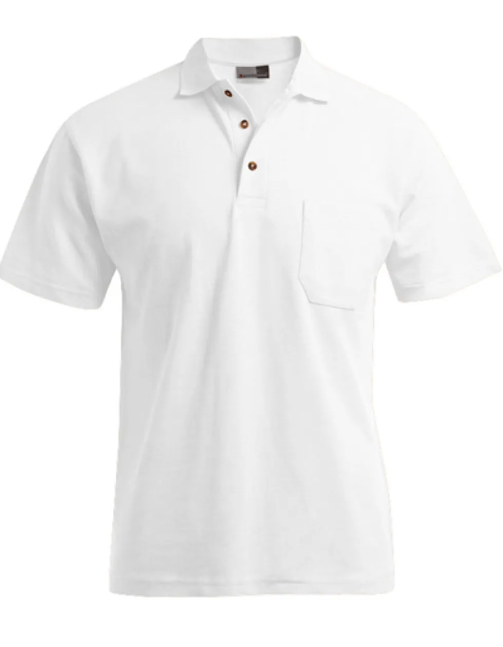 E4100 Promodoro Herren Schweres Polo Brusttasche Kurzarm