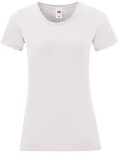 F131 Fruit of the Loom Damen Iconic T-Shirt kurzarm