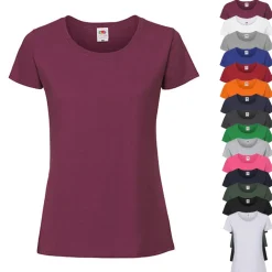 F186 Fruit of the Loom Iconic 195 Ringspun Premium T-shirt Damen