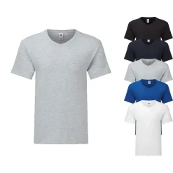 F273 Fruit of the Loom Iconic 150 V-Ausschnitt T-shirt