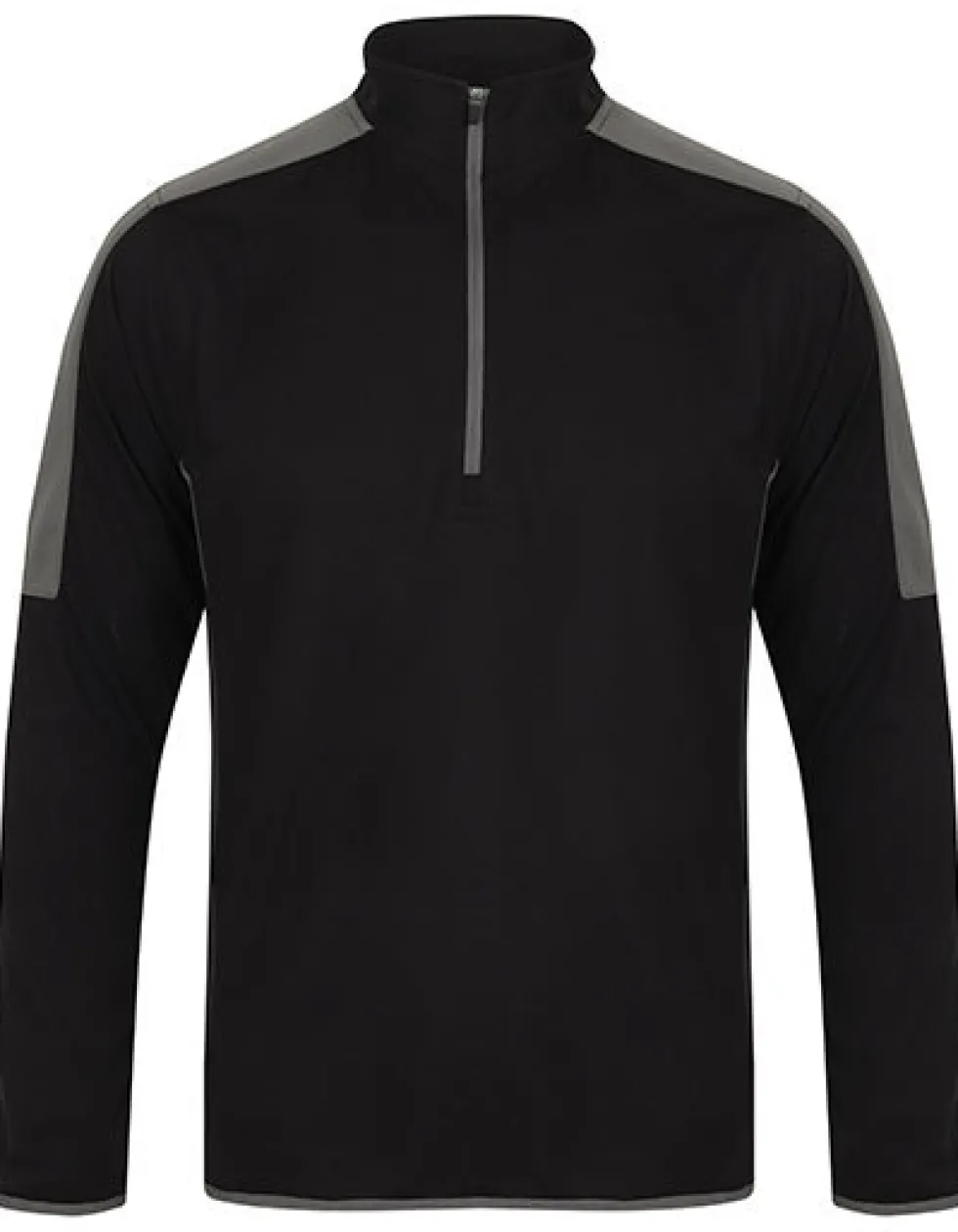 FH571 Finden+Hales Midlayer mit 1/4-Reißverschluss und kontrastierenden Einsätzen
