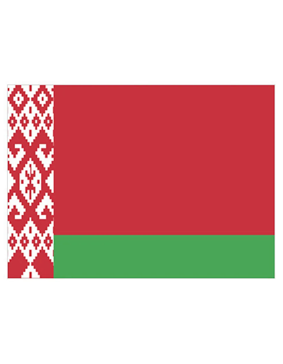 FLAGBY Fahne Weißrussland
