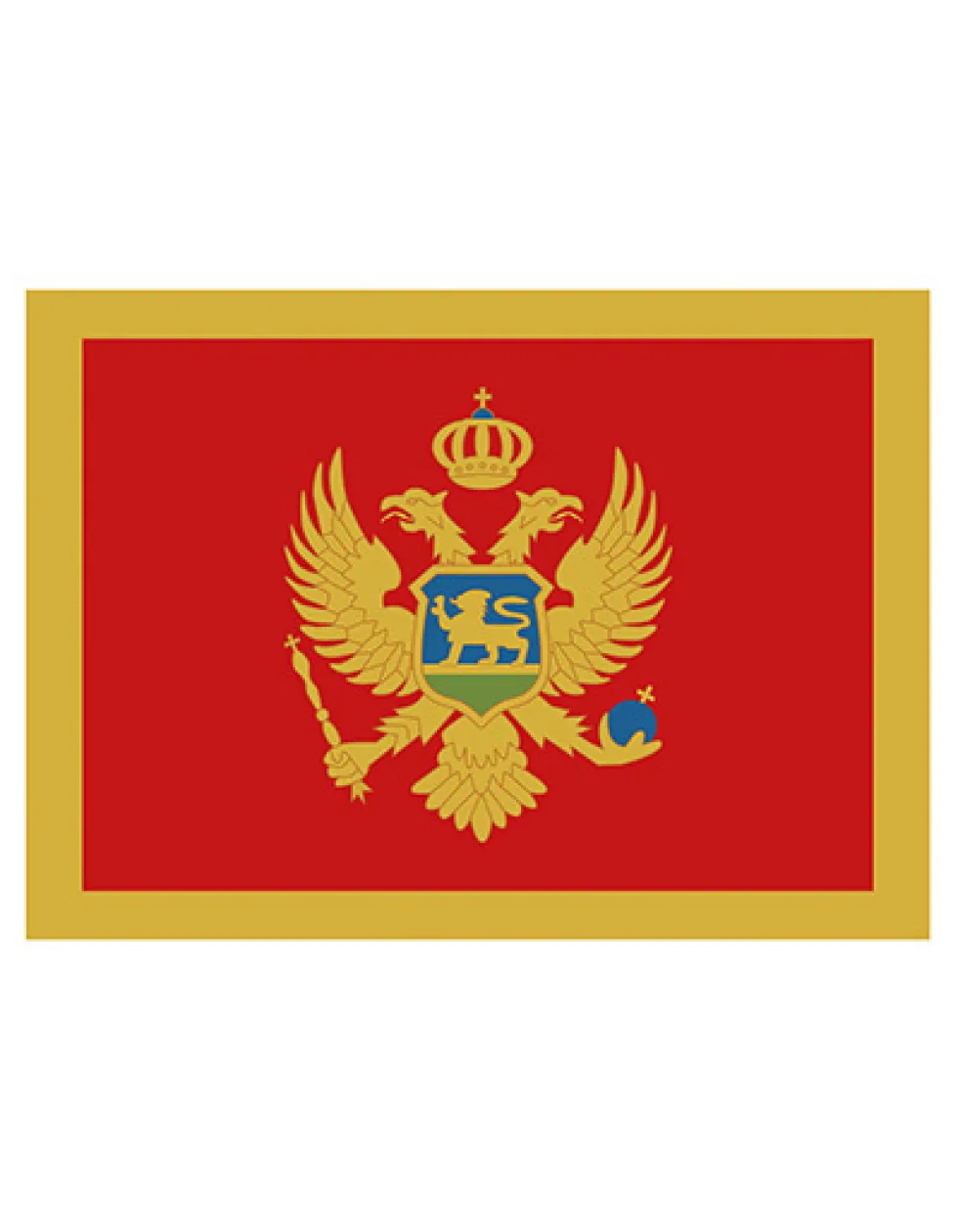FLAGME Fahne Montenegro