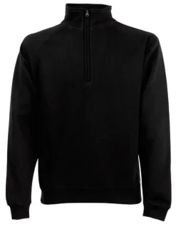 F382N Fruit of the Loom Klassischer Pullover mit Zipper
