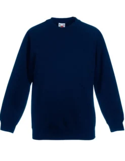 F304NK Fruit of the Loom Kinder Sweatshirt Pullover Raglan
