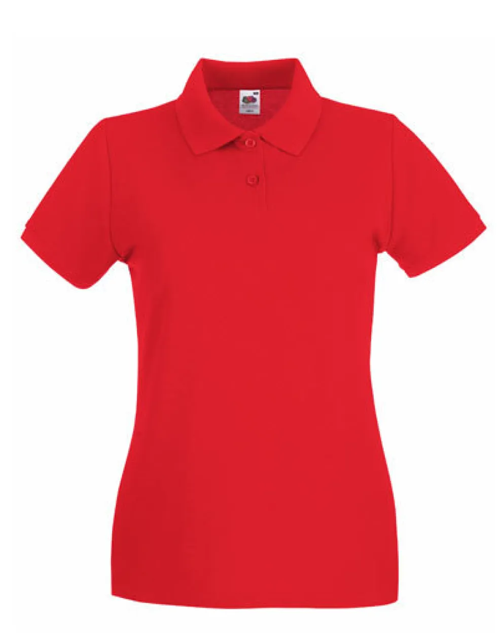 Fruit of the Loom Premium Poloshirt für Damen Slimfit