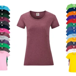 Fruit of the Loom T-shirt für Damen Valueweight T