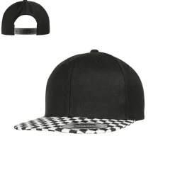 FX6089CB FLEXFIT Kappe Steife flache Visor im Schachbrettmuster