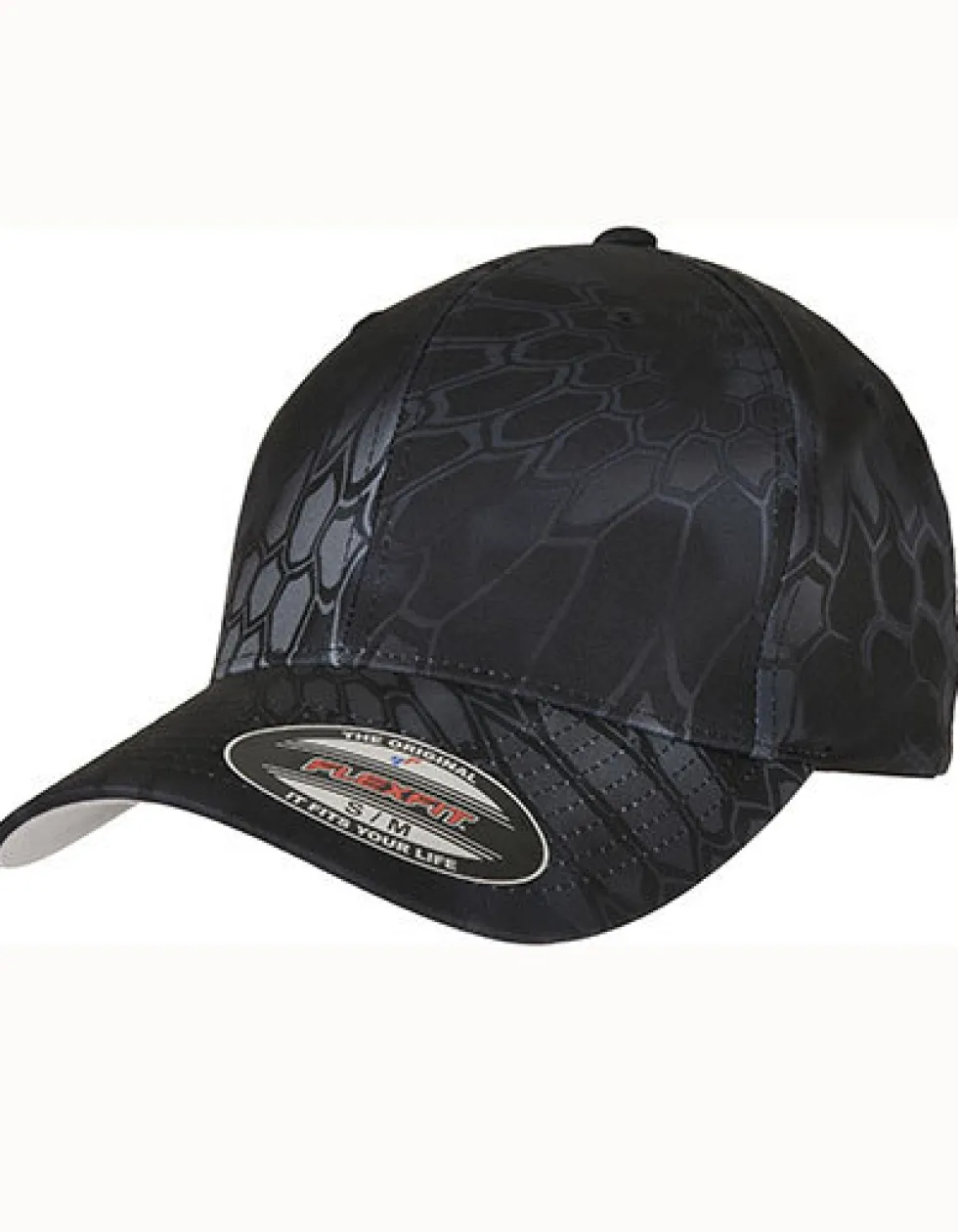 FX6277KR FLEXFIT Flexfit Dunkle Kappe mit urbane Bedruckung