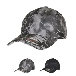 FX6277KR FLEXFIT Flexfit Dunkle Kappe mit urbane Bedruckung