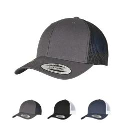 FX6606RT FLEXFIT YP Klassische Retro Fernfahrer Kappe 2-Farbig aus Polyester