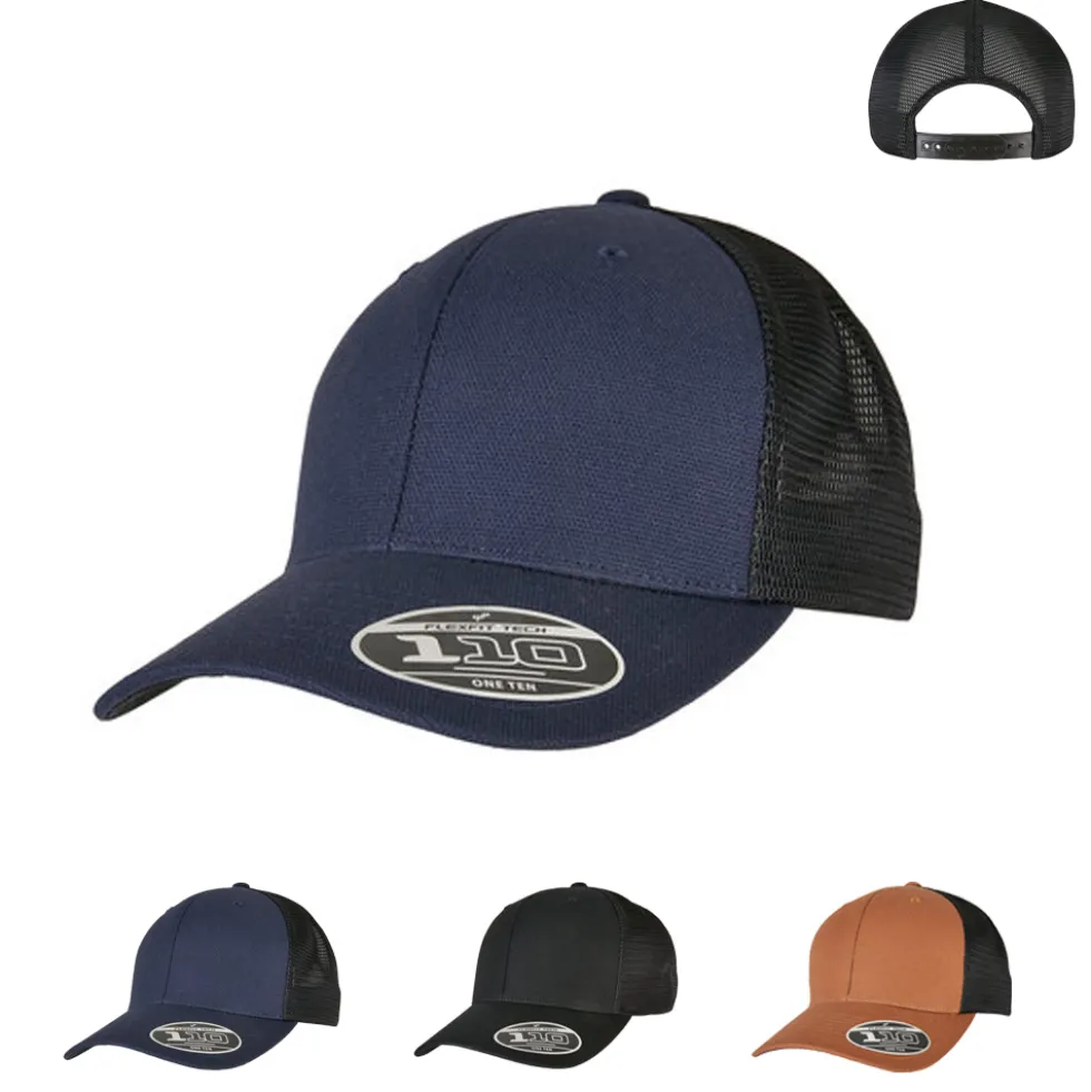 FX110ST FLEXFIT 110 strukturierte Canvas Trucker Kappe
