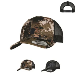 FX6606VC FLEXFIT YP Classics® Veil Camo™ Muster Retro Trucker Kappe