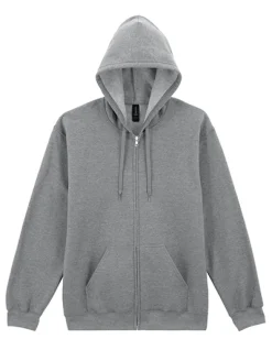 GSF600 Gildan Softstyle® mittelschwere Fleece Kapuzen-Sweatjacke