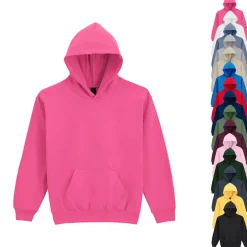 GSF500K Gildan Softstyle® mittelschweres Fleece Kinder Kapuzen-Sweatshirt