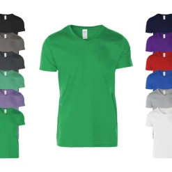 G64V00 Gildan T-Shirt mit V-Ausschnitt Softstyle®