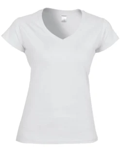 G64V00L Gildan Damen T-Shirt mit V-Ausschnitt Softstyle®