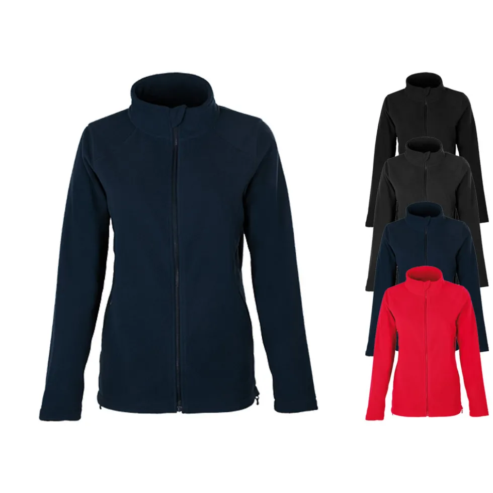 HRM1202 HRM Damen Fleecejacke mit Reißverschluss