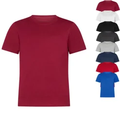 HRM2001 HRM Kinder Luxus Rundhals T-Shirt Bio-Baumwolle