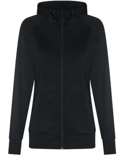 JC058 Just Cool Damen Sportjacke mit Ärmeln in melierter Kontrastfarbe