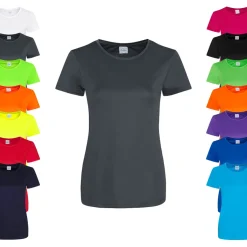 JC025 Just Cool Damen Sportshirt Trainigsshirt
