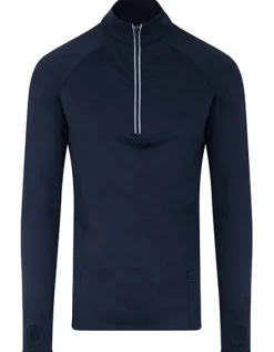 JC030 Just Cool Herren Oberteil mit halben Reißverschluss Sporttop