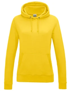 JH001F Just Hoods Damen Kapuzenpullover mit doppellagiger Kapuze Hoodie