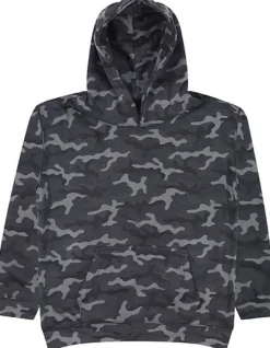 JH014J Just Hoods Kinder Kapuzenpullover Camouflage-Stil Hoodie
