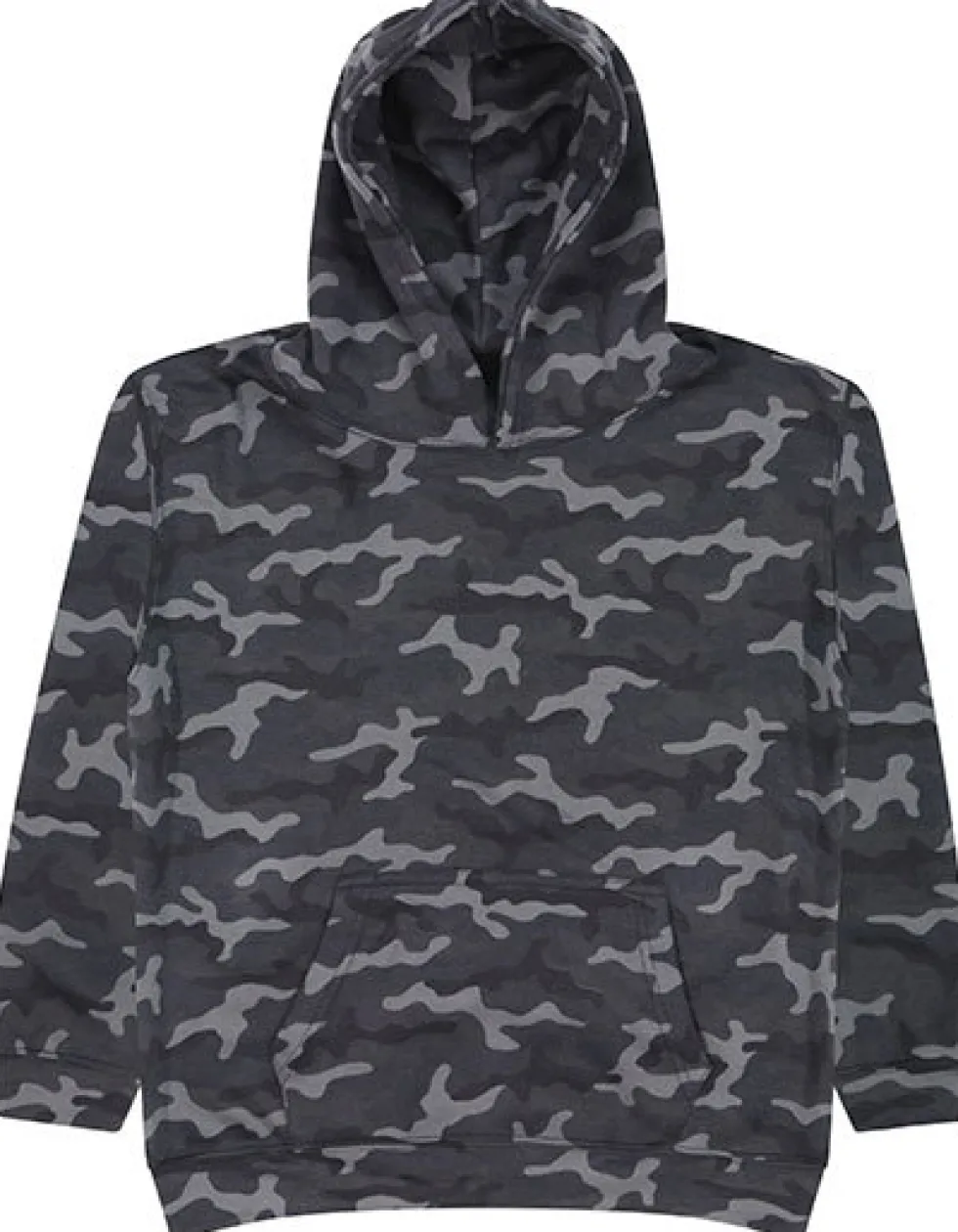 JH014J Just Hoods Kinder Kapuzenpullover Camouflage-Stil Hoodie