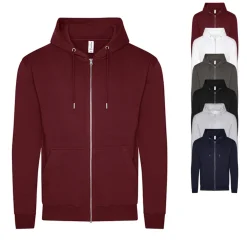 JH250 Just Hoods Kapuzenjacke aus Bio-Baumwolle