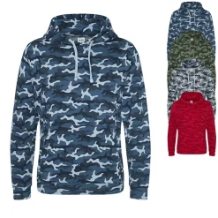 JH014 Just Hoods Kapuzenpullover Camouflage-Stil Hoodie