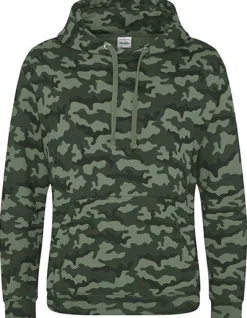 JH014 Just Hoods Kapuzenpullover Camouflage-Stil Hoodie