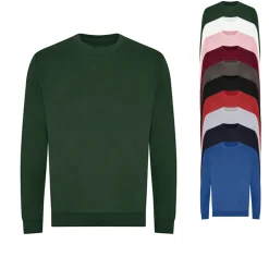 JH230 Just Hoods Sweatshirt Pullover aus Bio-Baumwolle