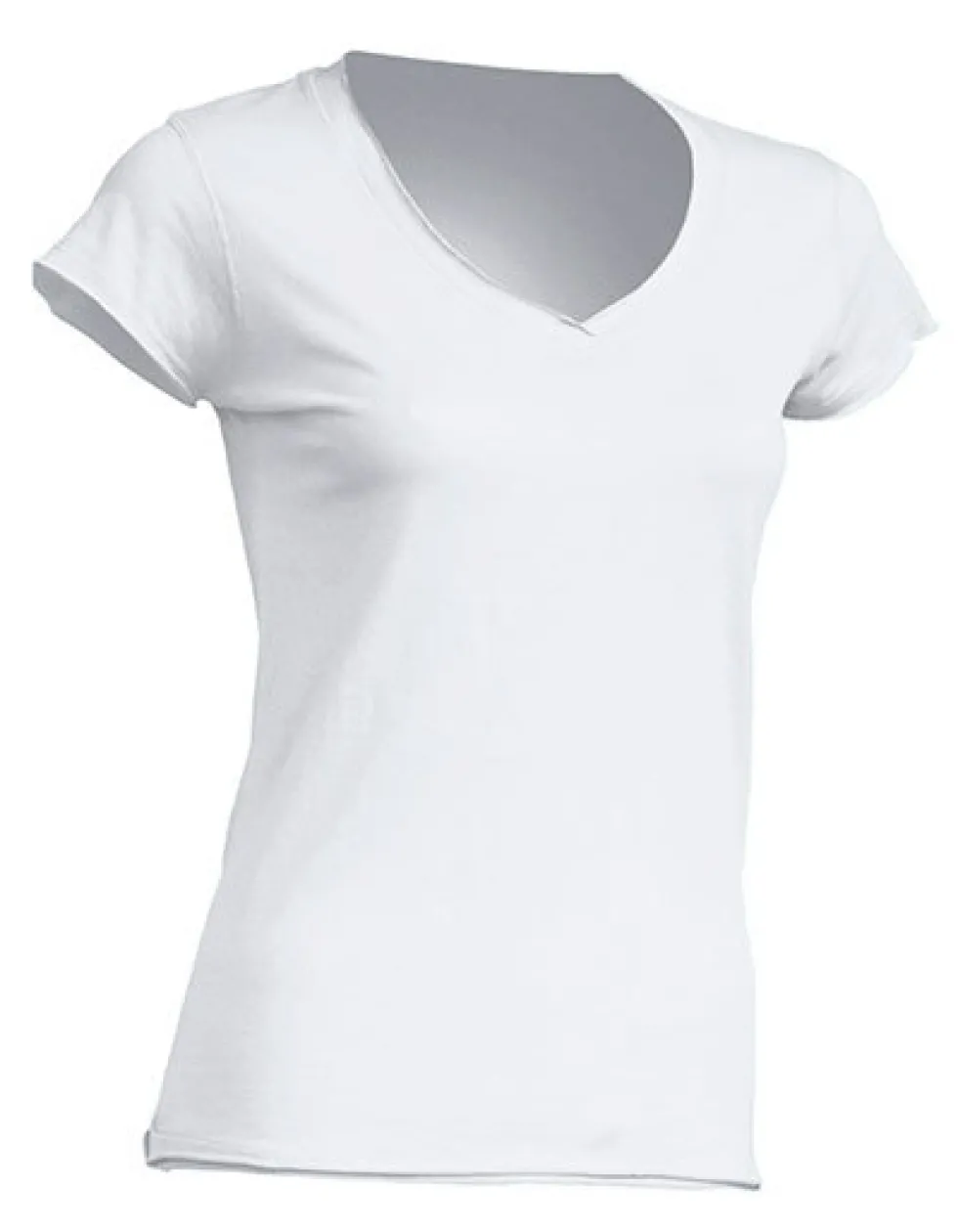 JHK271 JHK Damen V-Ausschnitt T-Shirt SICILIA