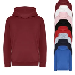 JH201K Just Hoods Kinder Kapuzenpullover aus Bio-Baumwolle Hoodie