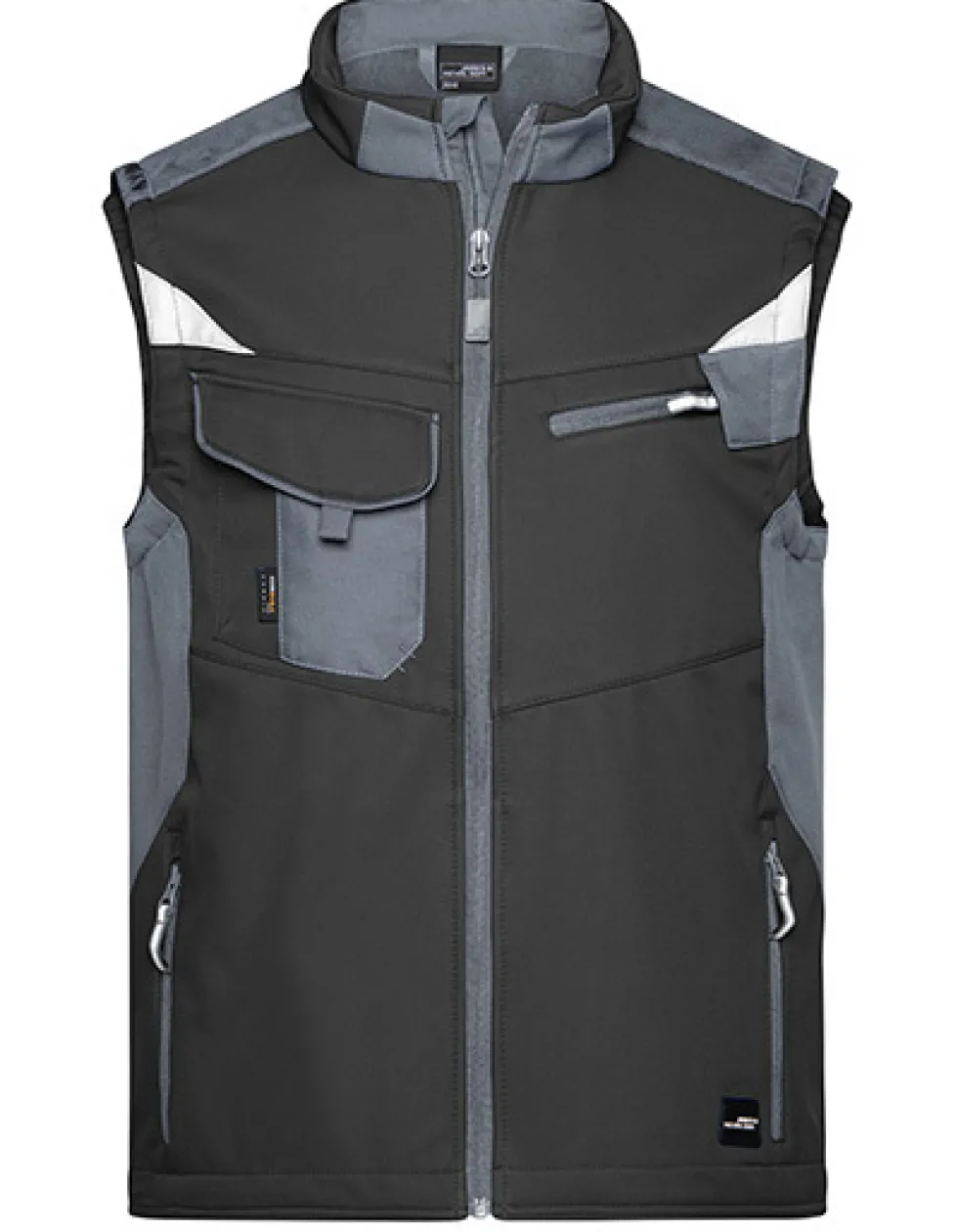JN845 James+Nicholson Arbeitskleidung Softshellweste -STRONG-