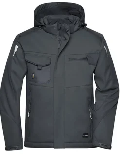 JN824 James+Nicholson CRAFTSMEN Softshelljacke -STRONG-