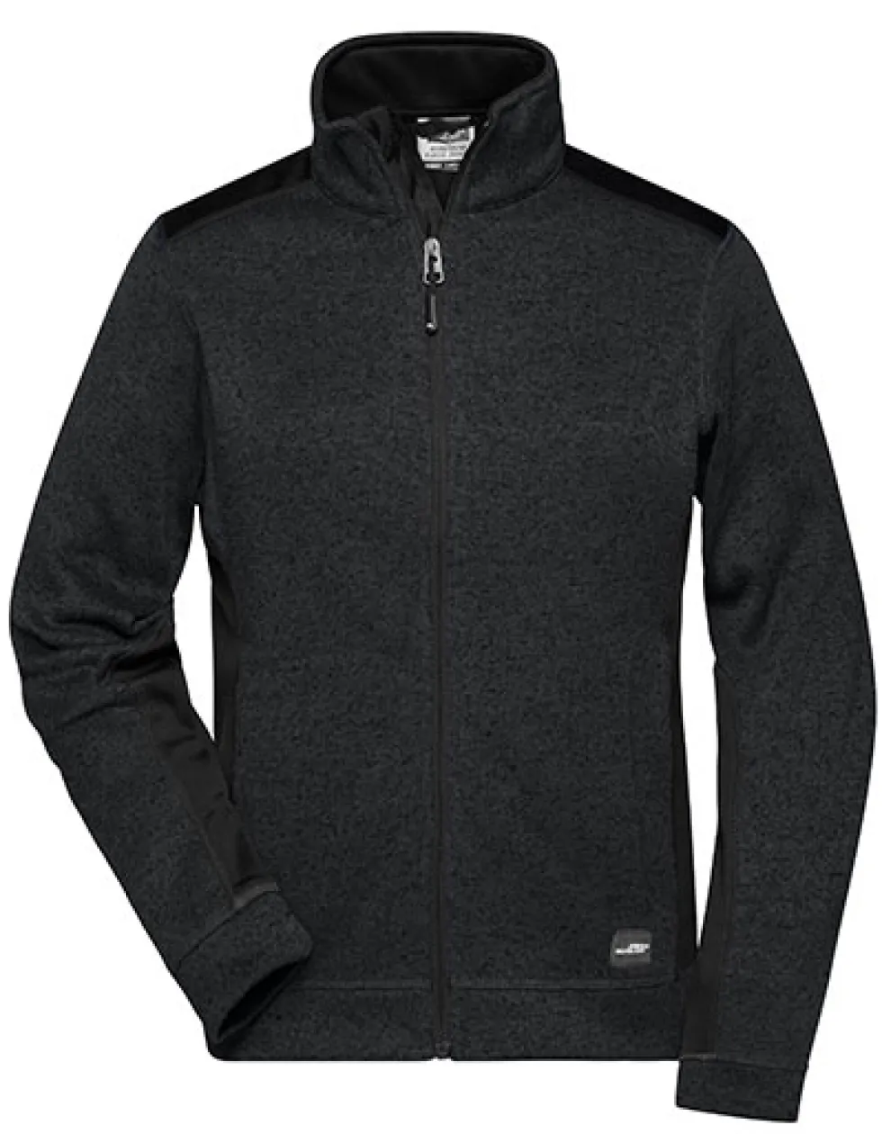 JN861 James+Nicholson Damen Arbeitskleidung Strickfleece Jacke -STRONG-