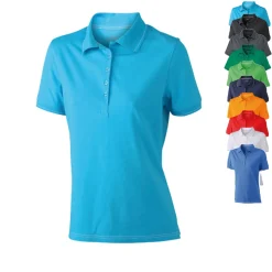 JN568 James+Nicholson Damen elastisches Polo