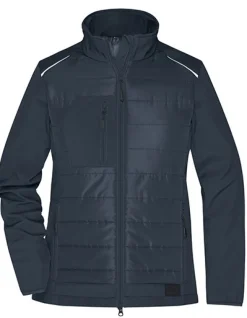 JN1819 James+Nicholson Damen Hybrid Jacke