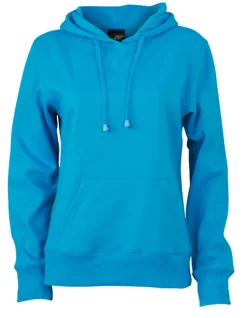 JN051 James+Nicholson Damen Kapuzensweatshirt