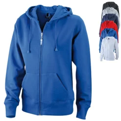 JN053 James+Nicholson Damen Kapuzenjacke