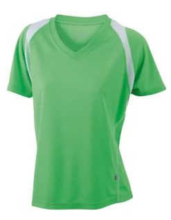 JN396 James+Nicholson Damen Laufshirt kurzarm