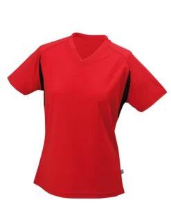 JN316 James+Nicholson Damen Laufshirt kurzarm