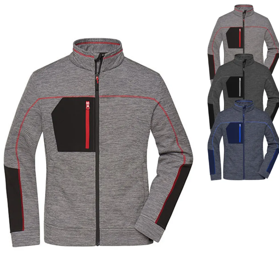 JN1817 James+Nicholson Damen Struktur Fleece Jacke