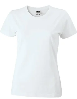 JN971 James+Nicholson Damen T-Shirt kurzarm schlanke Passform
