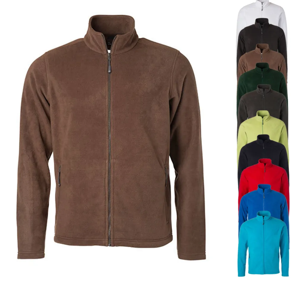 JN782 James+Nicholson Herren Fleecejacke